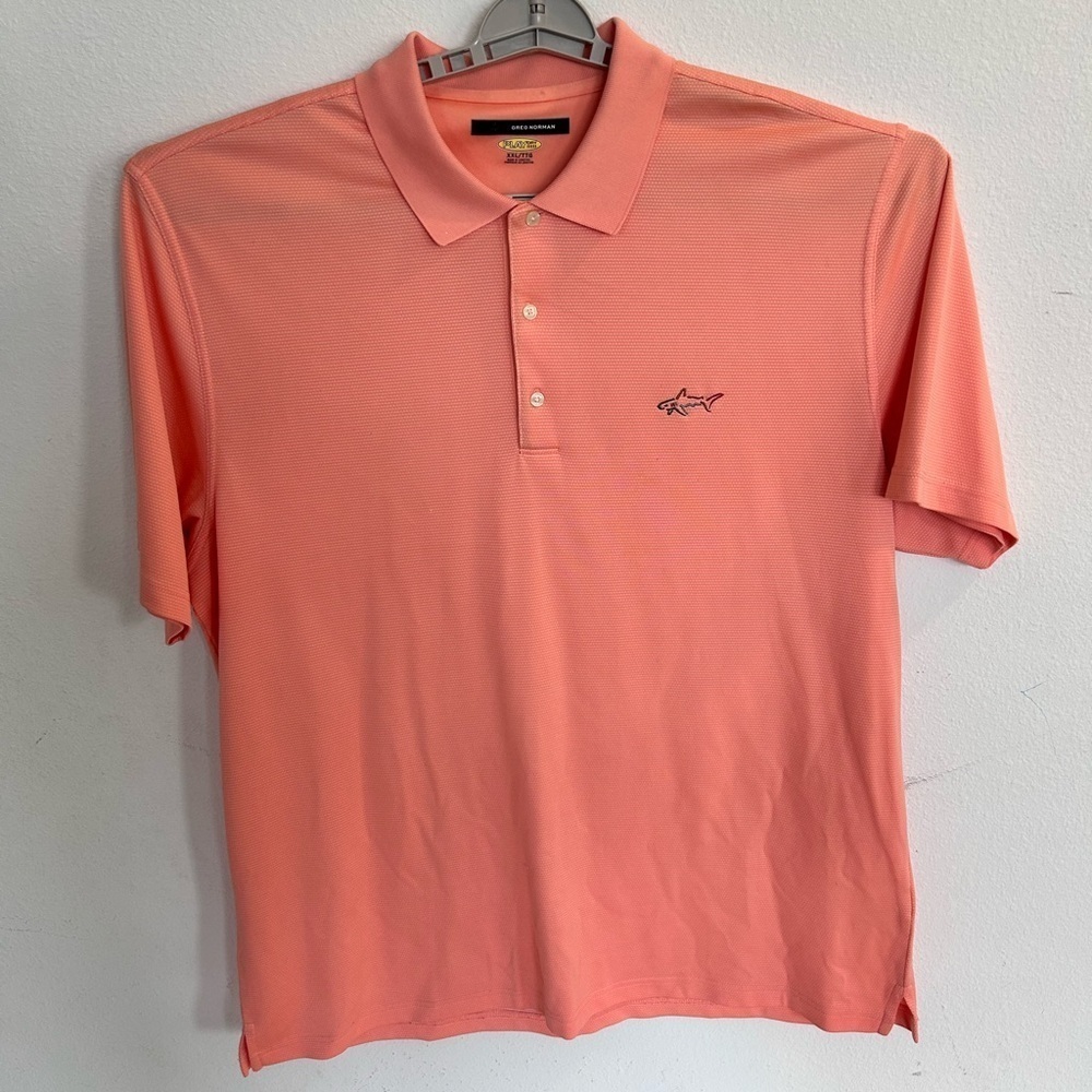 Greg Norman Men’s Peach Golf Polo

Size XXL